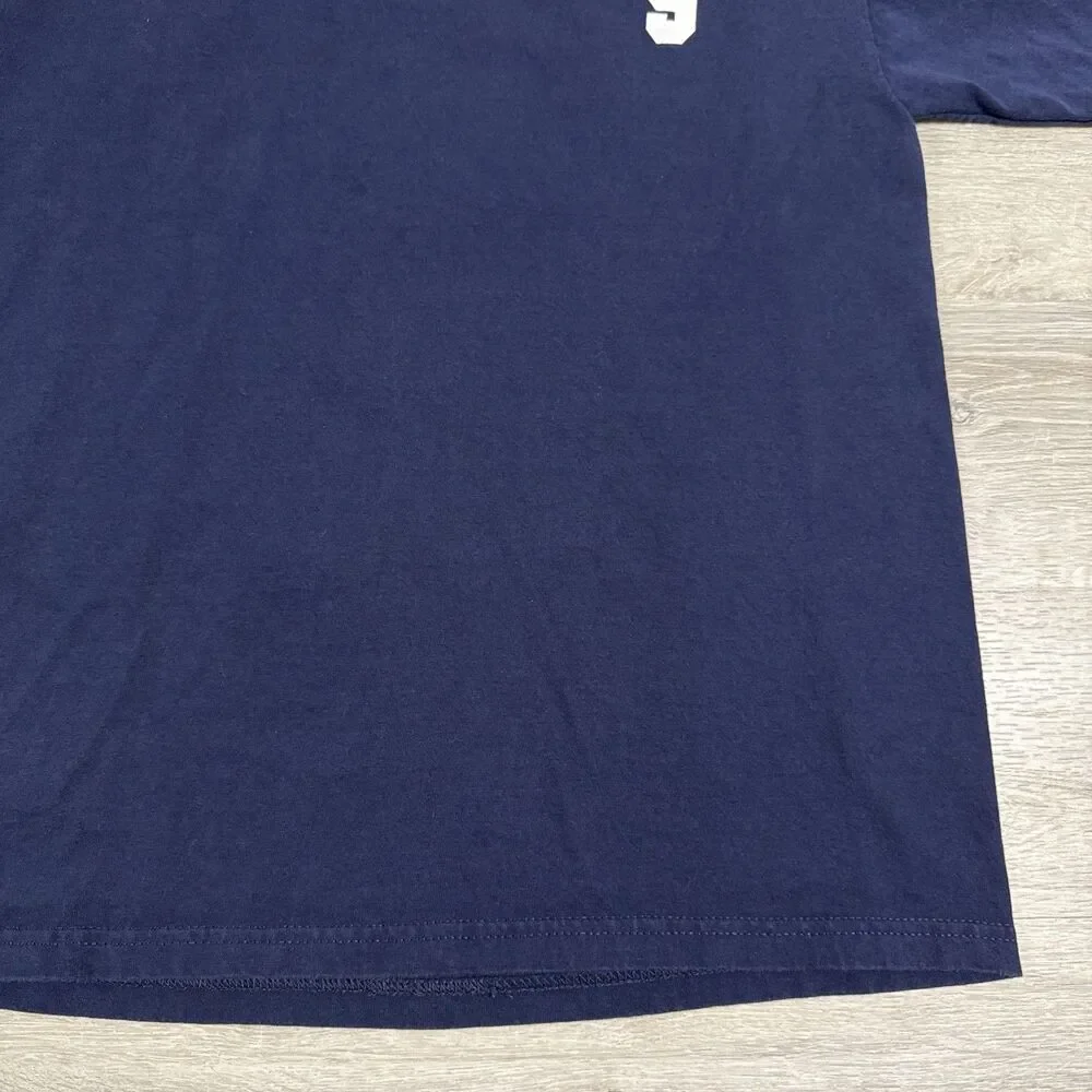 Roger Maris Shirt New York Yankees Baseball Men's Blue Large 100% Cotton Tee